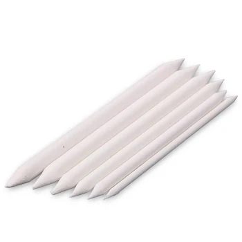 Материал Эсколар, оризова хартия за скици, пръчка за перушина с двойна глава, пръчка за размазывания, бяла писалка за рисуване, молив за скици