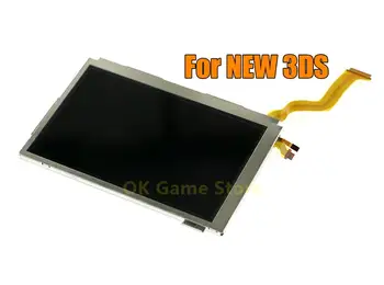 5 бр./лот, Оригинален Нов Преносим LCD екран за новия 3DS, Горна Долна LCD екран за Nintendo 3DS NEW