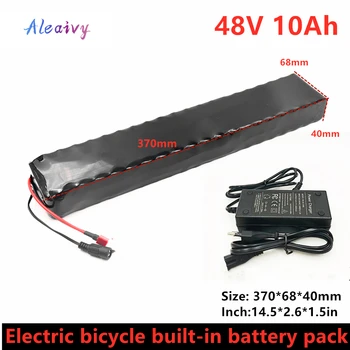 Литиево-йонна батерия Aleaivy 48V 13S3P 10Ah 500W, идеален За электровелосипеда 48V С вградена литиева батерия 20A BMS