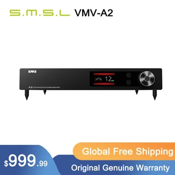 Усилвател на мощност SMSL VMV A2 поддържа 32-bit/768 khz DSD512 Максимална мощност достига 200 W усилвател на мощност SMSL A2
