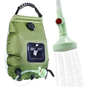 Слънчевата чанта за душата 20Л голям капацитет Сгъваема чанта за съхранение на вода за пътуване на открито, туризъм, къмпинг