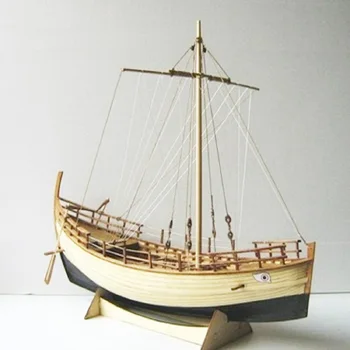 Колекция от модели на древните ветроходни лодки Гърция, скала, колекция от модели на търговски кораби на Кирения, ръководство на английски език