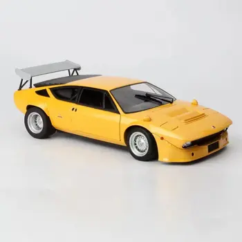 Kyosho 1/18 за Lamborghini urraco rallye Molded под налягане модел кола Играчки за Подарък дисплей Жълт