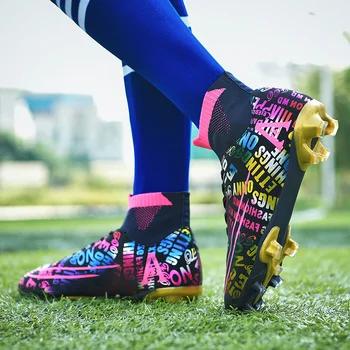 Висококачествени футболни обувки Messi, мини футболни обувки на едро, здрави футболни обувки Society, улични спортни мачове на футзалу, маратонки