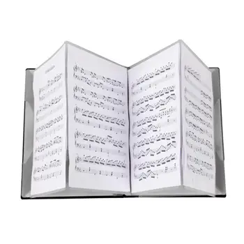 Папка за бележки формат А4 с 4, на трета страна на пазара свой ред, лесно управление, 40 листа, държач за фортепианных партитури, аксесоари за пиано
