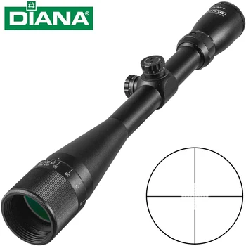 DIANA 4-16X42 AO Тактически Оптични Прицели с Наблюдение на Окото Mil Dot Оптичен Мерник за Еърсофт Пушка Air Gun снайперист обхват за Лов Caza