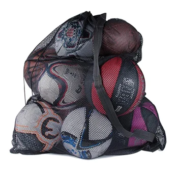 Спортна чанта с голям капацитет за спорт на открито, футбол, баскетбол чанта, спортна чанта за съхранение, раница с мрежа, мултифункционален топката за спорт на открито