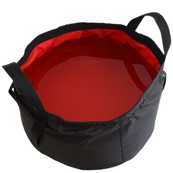 Складное кофа Джобно складное кофа за къмпинг с дръжка и може да бъде водоустойчива чанта за съхранение на открито 10л