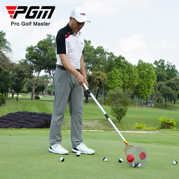 PGM устройство за избор на топки за голф, разтегателен валяк за голф, ролкови титуляр за топка за голф, ретривър, устройство за подбор на топки за голф JQQ006