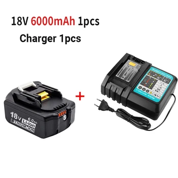 100% Литиево-йонна батерия BL1860 за Makita 18V 6.0 Батерия AH BL1860B BL1840 BL1845 BL1850 BL1830 BL1860B LXT 400 Акумулаторна батерия