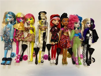 Оригиналните кукли Bratzillaz Момиче Кукла Мода коса е Смесена кожа 11 ставите Bratzdoll най-Добрият подарък