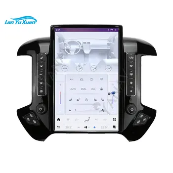 Радиото в автомобила Android 11 За Chevrolet Silverado 2013-2019 GMC SIERRA 2014-2020 Carplay Стерео GPS Навигация Мултимедиен плеър