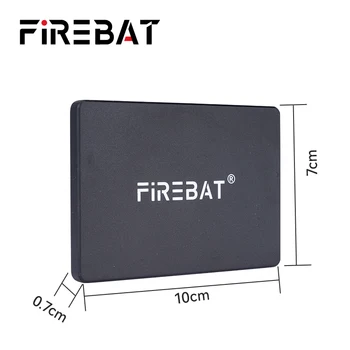 FIREBAT SSD устройство за съхранение на 2,5-Инчов 256 GB/512 GB/1 TB, Вътрешен Твърд Диск SATA За Лаптоп, Настолен Компютър, Твърд Диск