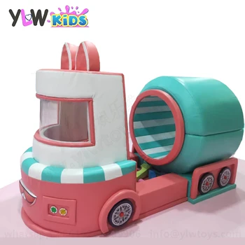 Софтуер на игралното оборудване за деца YLWCNN, за освобождаване на децата от пяна на площадка за детски играчки, детска мека въртележката