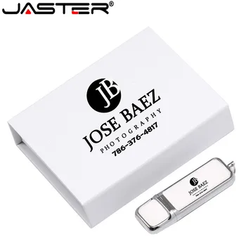 JASTER Обичай лого на цветен печат кожа usb 2.0 карта памет флаш памет pen drive 64 GB 32 GB 16 GB 8 GB от 4 GB фирмен подарък