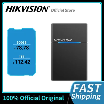 HIKVISION Elite 7 500 GB 1 TB SSD Портативен Външен Твърд диск USB3.2 Gen2 Type C 1060 MB/s. Външен Твърд диск За лаптоп