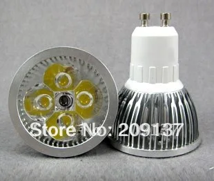 10X GU10 12 W E27 4 *3 W С регулируема яркост Висока мощност, Закръгленост на CREE, Led Лампа, Лампа ac 110-240 v