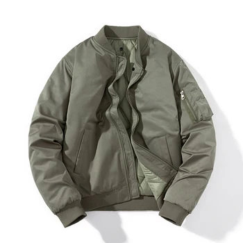 Военно яке за мъже лятна яке-бомбер с потребителски логото с качулка Ежедневното пролетно-есенни университетское палто с джобове с цип на Горно облекло плюс размер 5XL