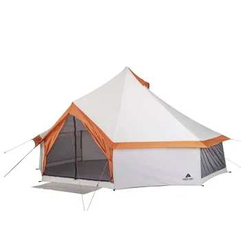 DCLOUD Семейната юрта за 8 души, палатка за покрива, къмпинг оборудване, палатки за нощуване на открито