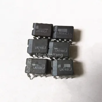5 бр. чип интегрални схеми LM748CJ DIP-8