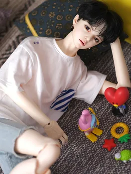 Набор от BJD кукла SD baby 1/3-точков мъжки и детски чичо DM Jaeii се различава от непълнолетни шарнирной кукли