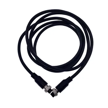 10шт cable конектори GX12 с дължина 2 м 2 пин 3 пин 4 пин 5-пинов и 6-пинов конектор за стыкового връзка удлинительного кабел M12