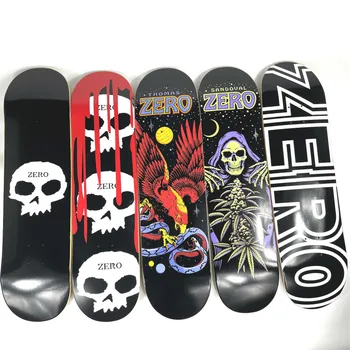 7-слойный професионален скейтборд Zero от канадски явор с двойно коромыслом, цветен, многоразмерный. На палубата 7.75/7.8/8.0/8.125/8.25/8.375/8.5 инча