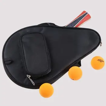 Чанта за ракети за тенис на маса за пинг-понг, портативни защитни аксесоари, водонепроницаемое професионално оборудване, тренировочная светкавица H5k9