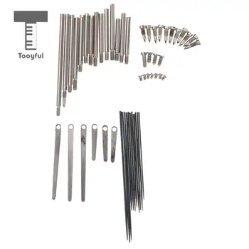 Tooyful 1 комплект инструменти за ремонт на кларинет, стоманени пружини лист, ключови колела, винтове, тростниковая игла, дървени духови част