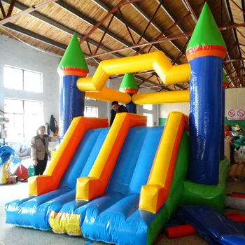 Надуваема къща, PVC надуваем батут за скачане надуваема детска площадка с добро качество за продажба