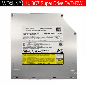 UJ8C7 Двуслойни 8X DVD RW DL Записващо устройство 24X устройство за запис на CD-R За лаптоп С вътрешен слот Super SATA Тънък 9,5 мм Замени UJ-867A GS20N GS30N