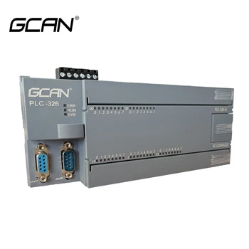 Вграден PLC контролер GCAN с 24-бандов цифрови входа и 16-бандов цифров изход Поддържа протокол CANopen/Modubs RTU/TCP Master-slave