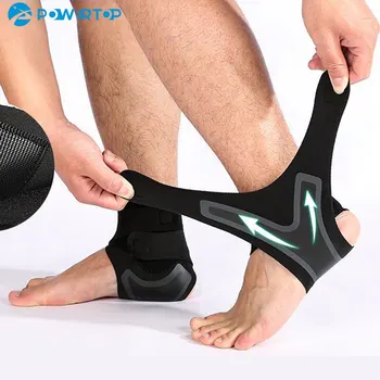 1 чифт чорапи за подкрепа на глезените с ръкави, компресия чорапи срещу навяхвания, защитен херметическа превръзка за подкрепа на глезените