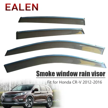 EALEN За Honda CR-V 2012 2013 2014 2015 2016 Вентилационни Слънчеви Дефлектори Защита ABS автоаксесоари 4 бр./1 компл. Дымовое прозорец Дъждовна Козирка