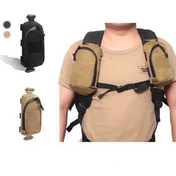 Открит Альпинистский Чанта EDC Bag Чанта За Инструменти За Телефон На Раменна Рамо Компактна Чанта за риболов, Туризъм, Къмпинг Тактически Molle