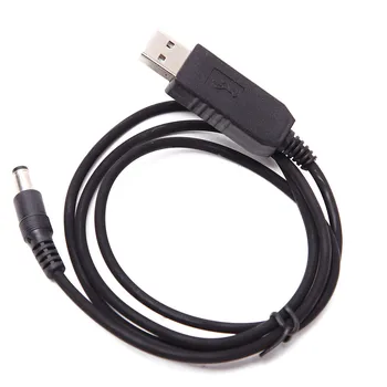 НОВ Лаптоп USB-кабел за зареждане на Baofeng UV-5R за преносими радиостанции с повишаване на напрежение от 5 до 9 за зареждане на преносими радио UV5R UV82 CB