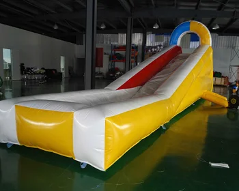 Надуваема водна пързалка с басейн по поръчка за деца